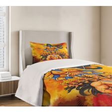 Mighty Arrow and Bow Figure Bedspread Set