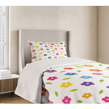 Daisies Leaves Meadow Bedspread Set