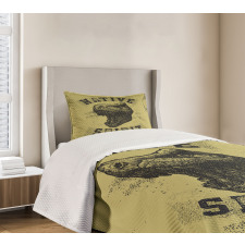 Roaring Portrait Wild Bedspread Set