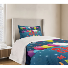 Surprise Balloon Bedspread Set