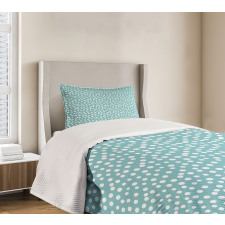 Polka Dots Romantic Art Bedspread Set