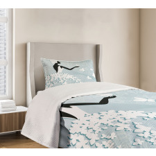 Butterfly Dress Bedspread Set