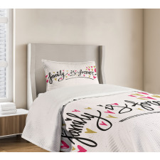 Family is Forever Bedspread Set