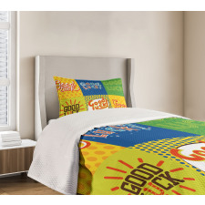 Lucky Pop Art Bedspread Set