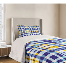 Scottish Tartan Bedspread Set