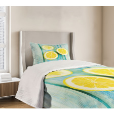 Juicy Slices Wood Bedspread Set