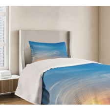 Blurry Sunrise Bedspread Set