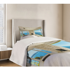 Ocean Nature Forest View Bedspread Set