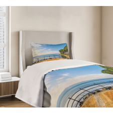 Bolsena Lake Italy View Bedspread Set