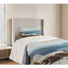 Caldera View Santorini Bedspread Set