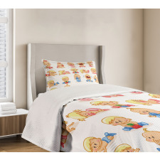 Newborn Gestures Bedspread Set