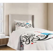 Mr. Mrs. Birds Branch Bedspread Set