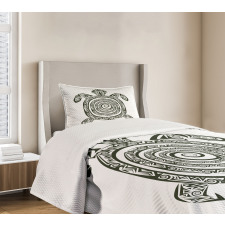 Turtle Maori Bedspread Set