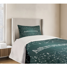 Astronomy School Bedspread Set