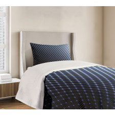 Checkered Halftone Bedspread Set
