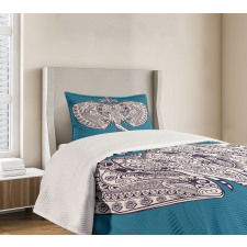 Ethnic Symbols Bedspread Set