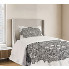 Detailed Mosaic Theme Bedspread Set