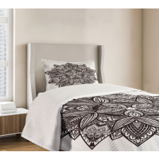 Floral Tattoo Art Bedspread Set