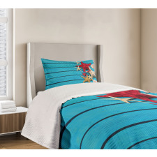 Different Shells Bedspread Set