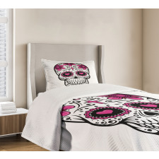 Flower Hearts Swirl Bedspread Set