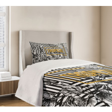 Exotic Petals Butterfly Bedspread Set