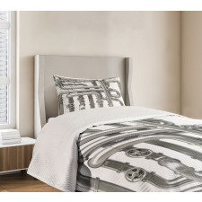 Maze of Pipes Bedspread Set