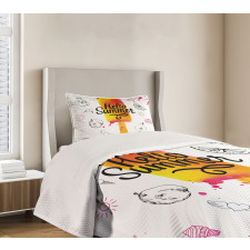 Hello Summer Bedspread Set