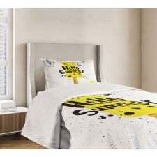 Lemon Flavor Bedspread Set