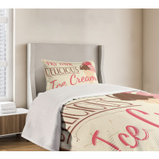 Pop Art Logo Bedspread Set