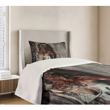 Angry Dead Woman Bedspread Set