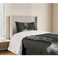 Screaming Woman Bedspread Set