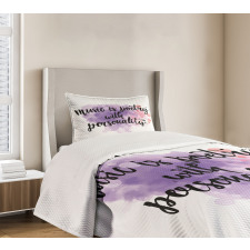 Music Hand Written Bedspread Set