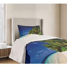 Sandy Coastline Surreal Bedspread Set