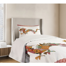 Floral Ornate Folk Body Bedspread Set