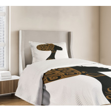 Headscarf Profile Bedspread Set