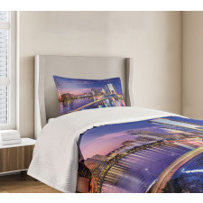 Jacksonville City Bedspread Set