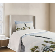 Lighthouse Palms Bedspread Set