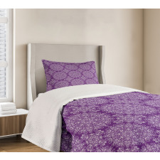 Swirl Floral Branch Bedspread Set