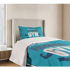 Fit Life Bodybuilding Bedspread Set