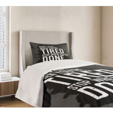 Dont Stop Keep Moving Bedspread Set