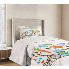 Healthcare Wellness Bedspread Set