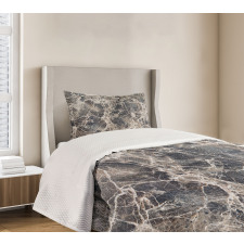 Ceramic Style Grunge Bedspread Set