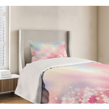 Dreamy Cherry Blossoms Bedspread Set