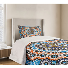 Moroccan Ceramic Tile Bedspread Set