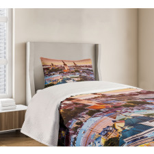 Tallinn Estonia City Bedspread Set