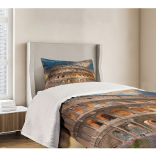 Colosseum at Sunset Bedspread Set