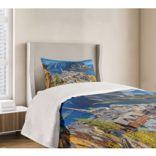 Mountain Village Austria Bedspread Set