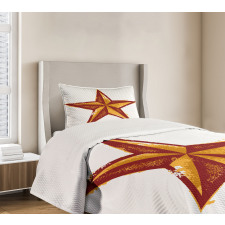 Grunge Retro Bedspread Set