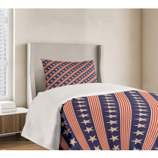 Patriot Star Bedspread Set