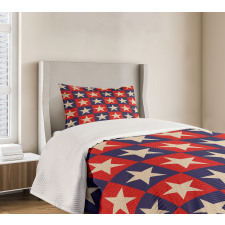 Checkered Bedspread Set